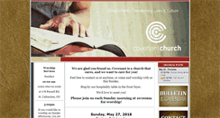 Desktop Screenshot of covenant-church.ca