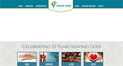 Desktop Screenshot of covenant-church.com